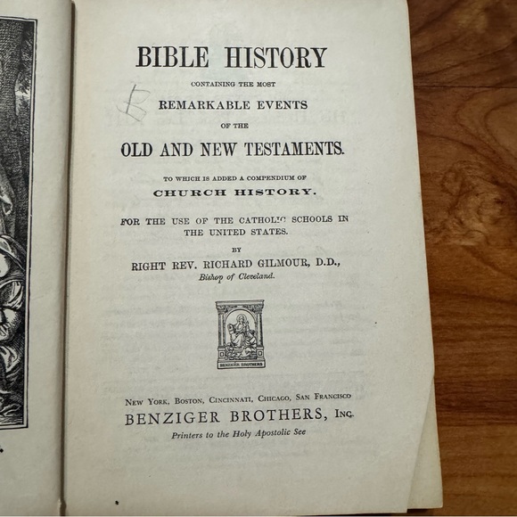 1936 Bible History, Events of The Old & New Testaments, by Rev. Richard Gilmore - Picture 11 of 13